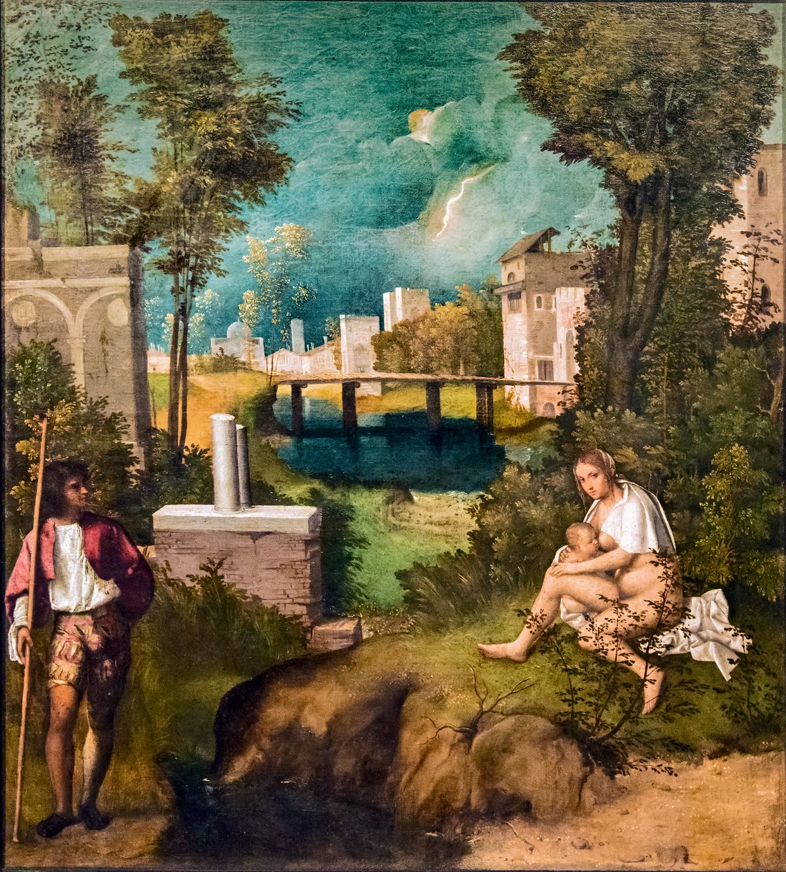 Stormvejret af Giorgione