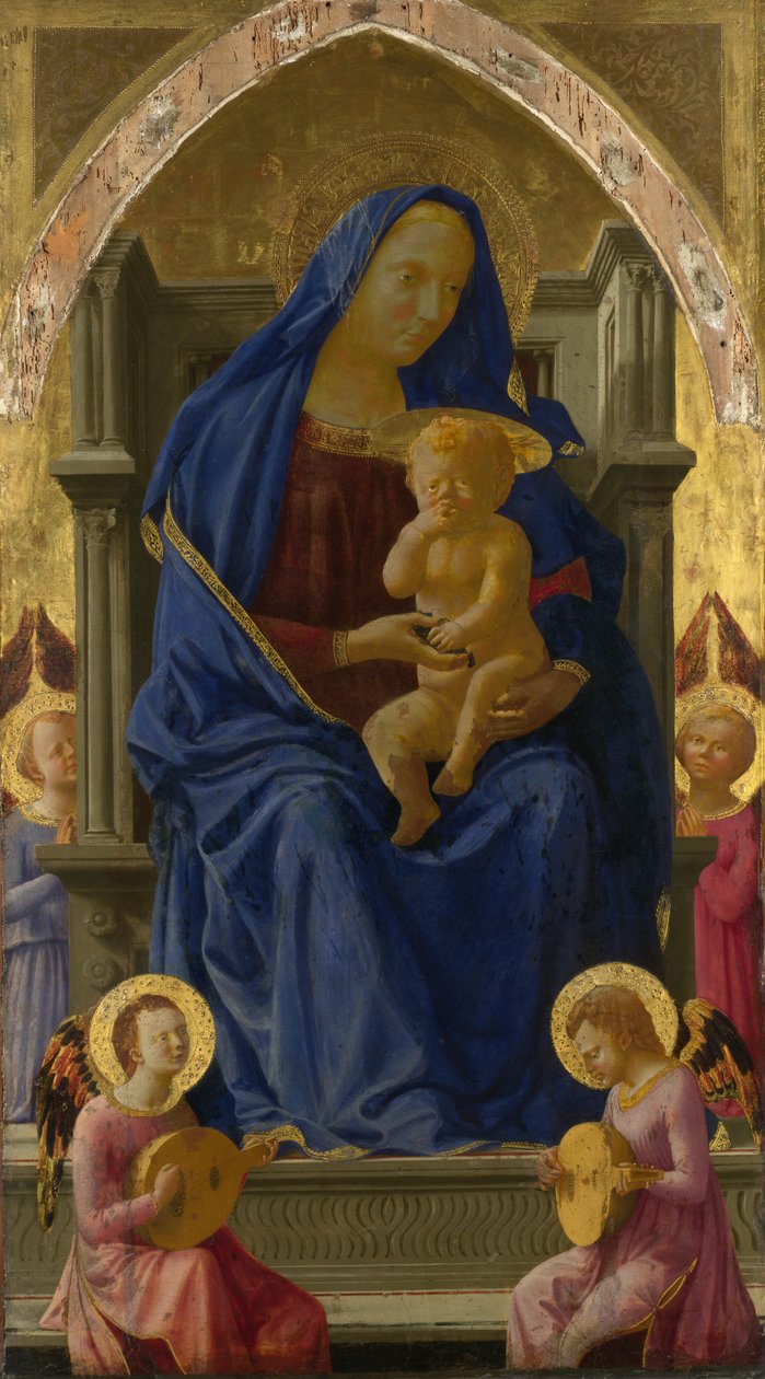 Madonna og barn af Masaccio