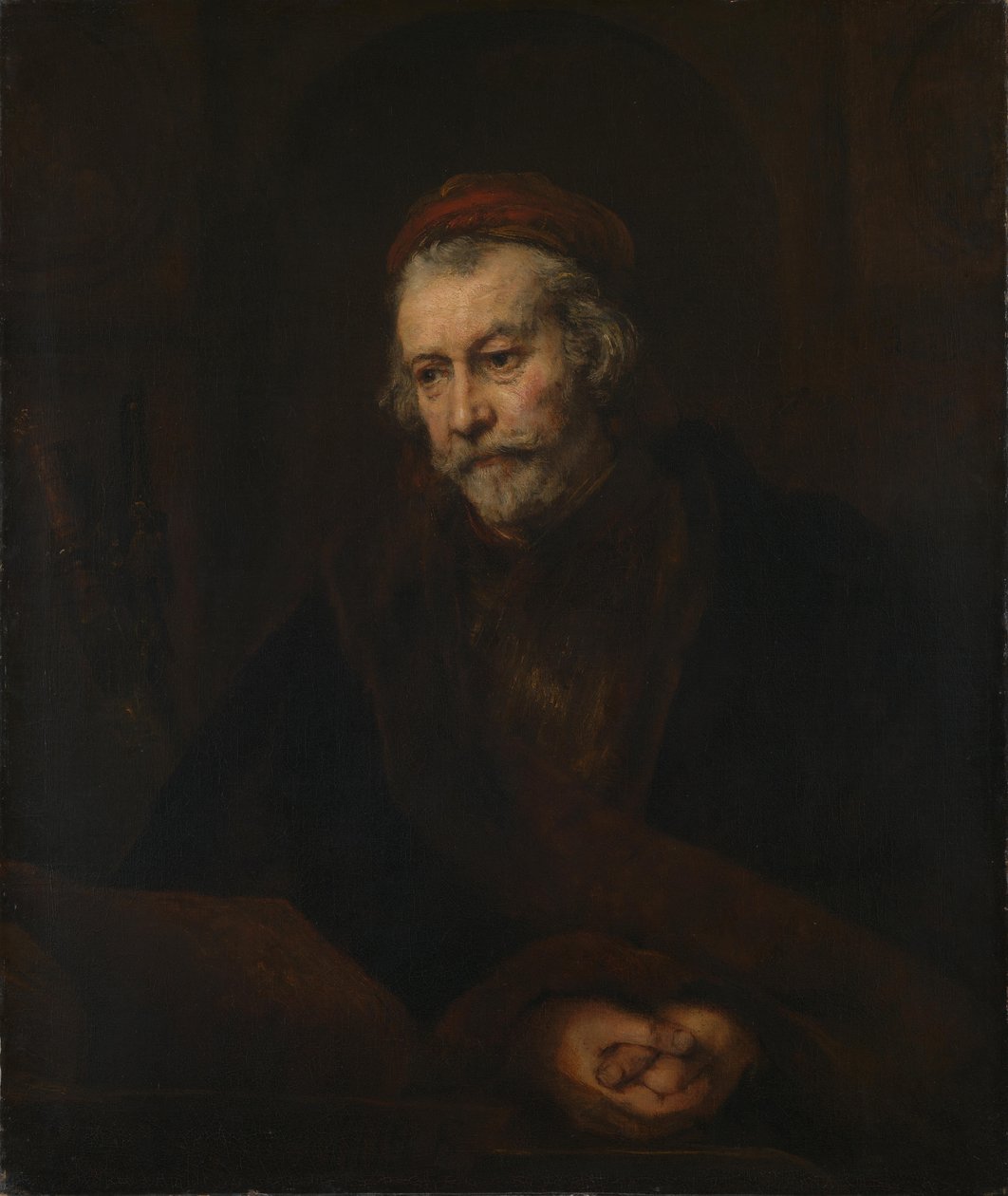 Portræt af en mand som apostlen Paulus af Rembrandt van Rijn