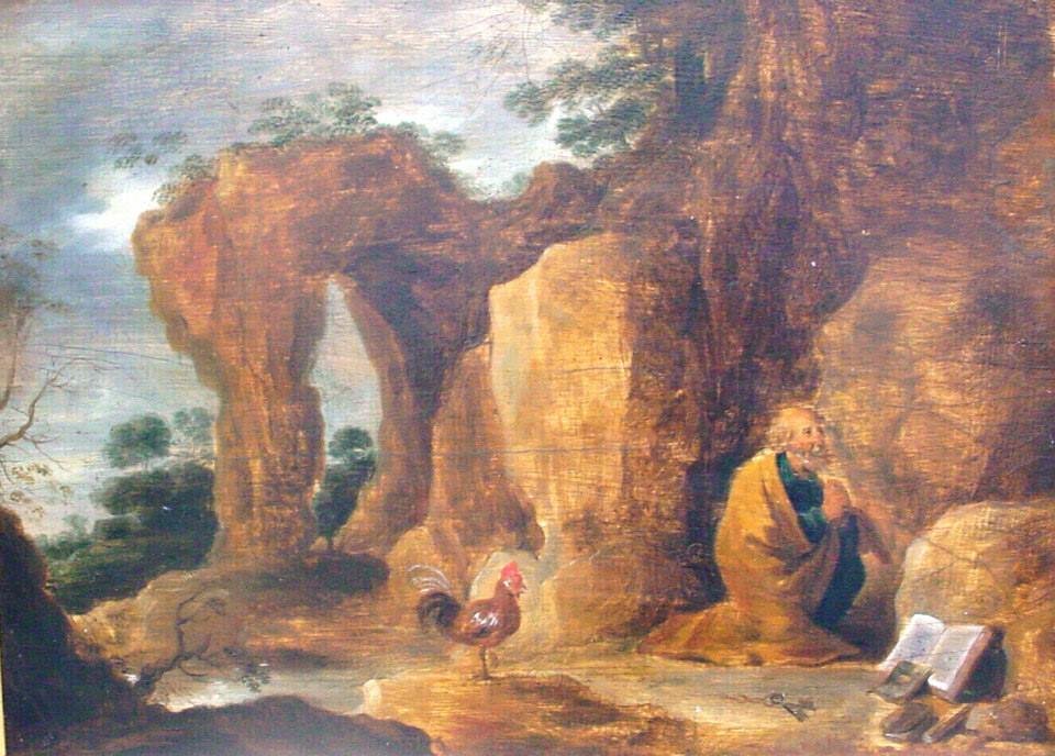 Sankt Peter af David Teniers the Younger