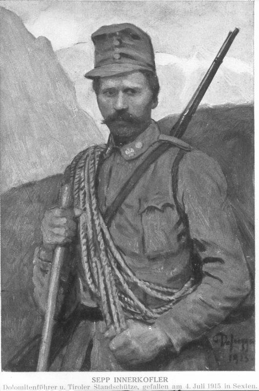 Sepp Innerkofler af after Franz Defregger