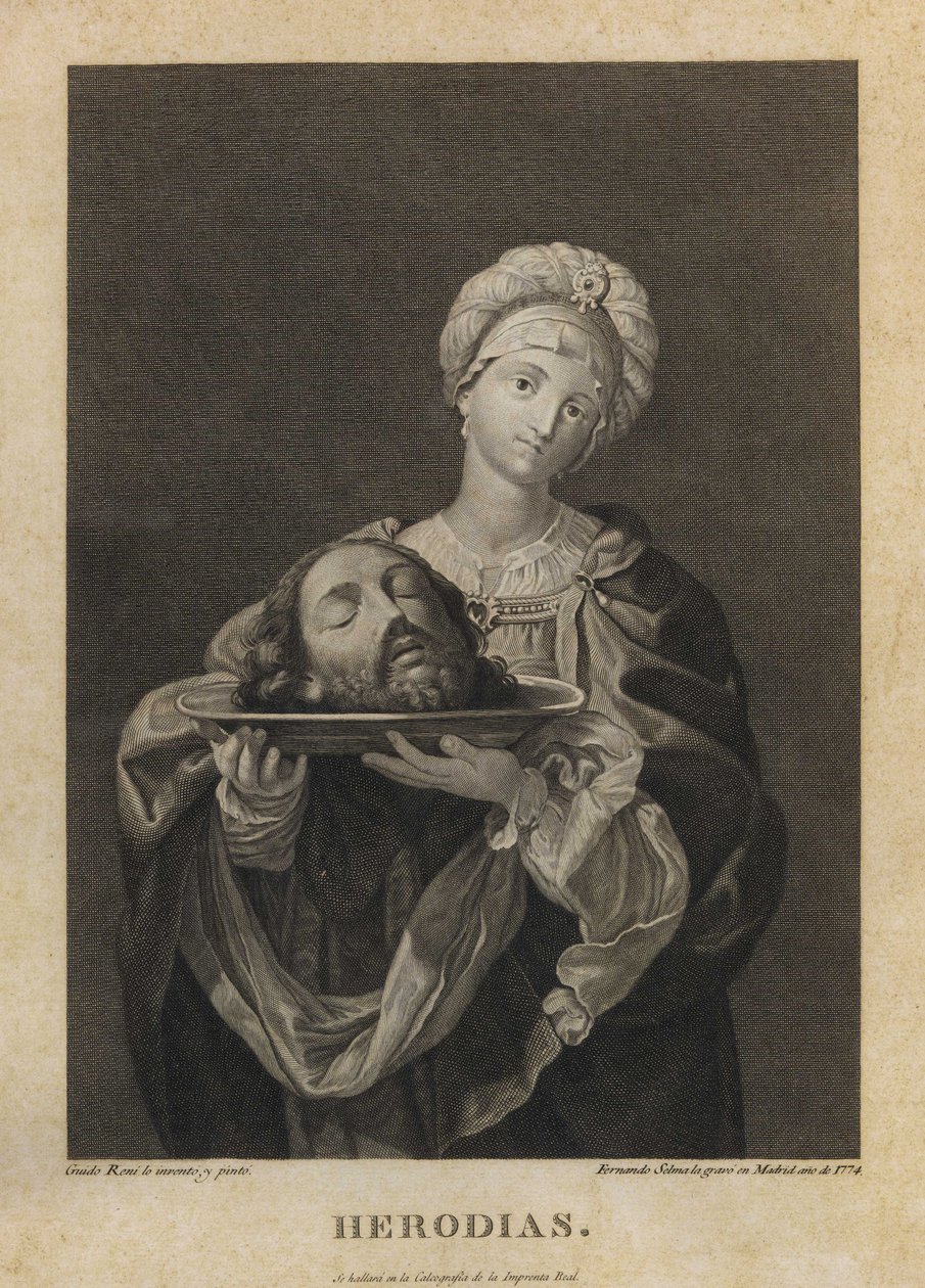Herodias af Guido Reni