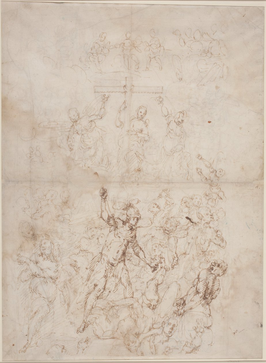 Den sidste dom af after Aurelio Lomi Giulio Benso