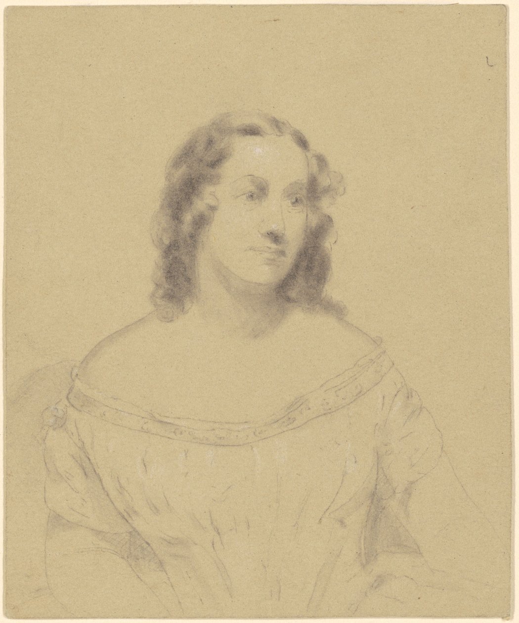 Fru Sylvanus D. Lewis (Estelle Anna Blanche Robinson) af after Charles Loring Elliott Seth Wells Cheney