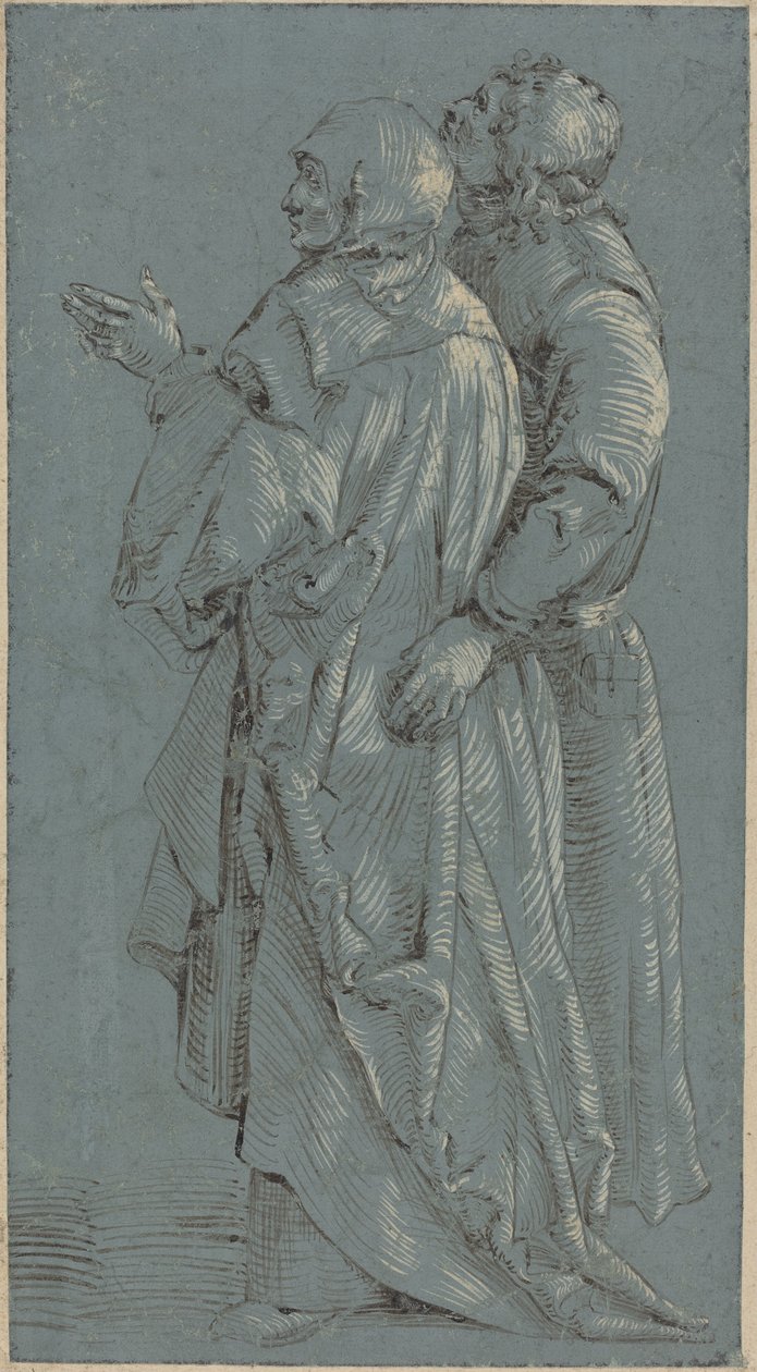 Jomfruen og Sankt Johannes af after Hans Baldung Grien