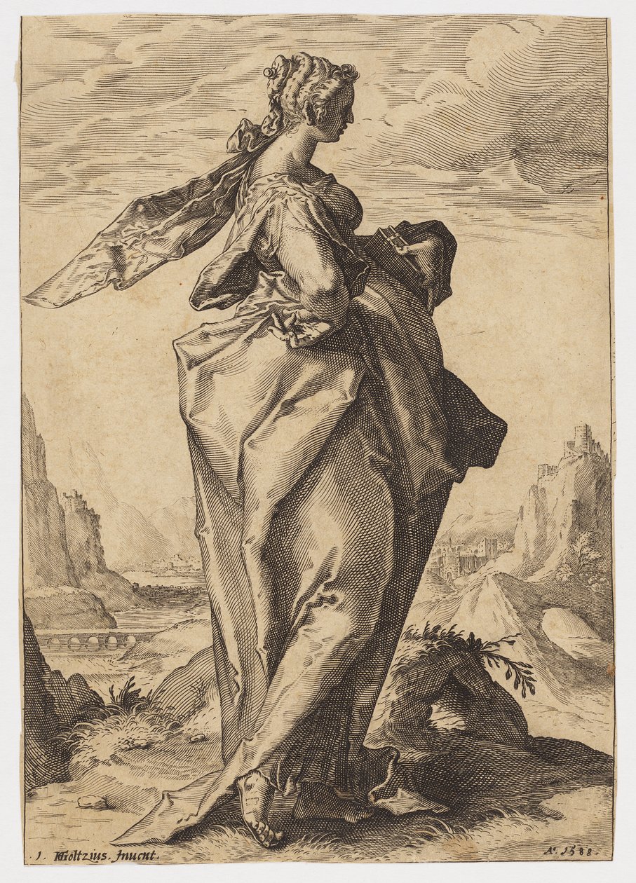 Debora af after Hendrik Goltzius