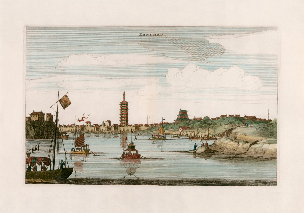 Kancheu af after Johannes Nieuhof