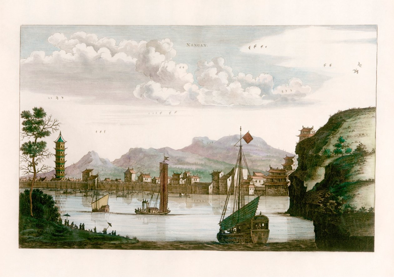 Nangan af after Johannes Nieuhof