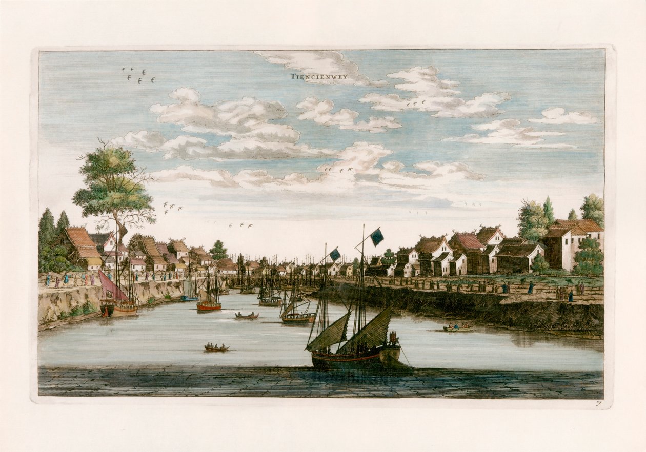 Tiencienwey af after Johannes Nieuhof