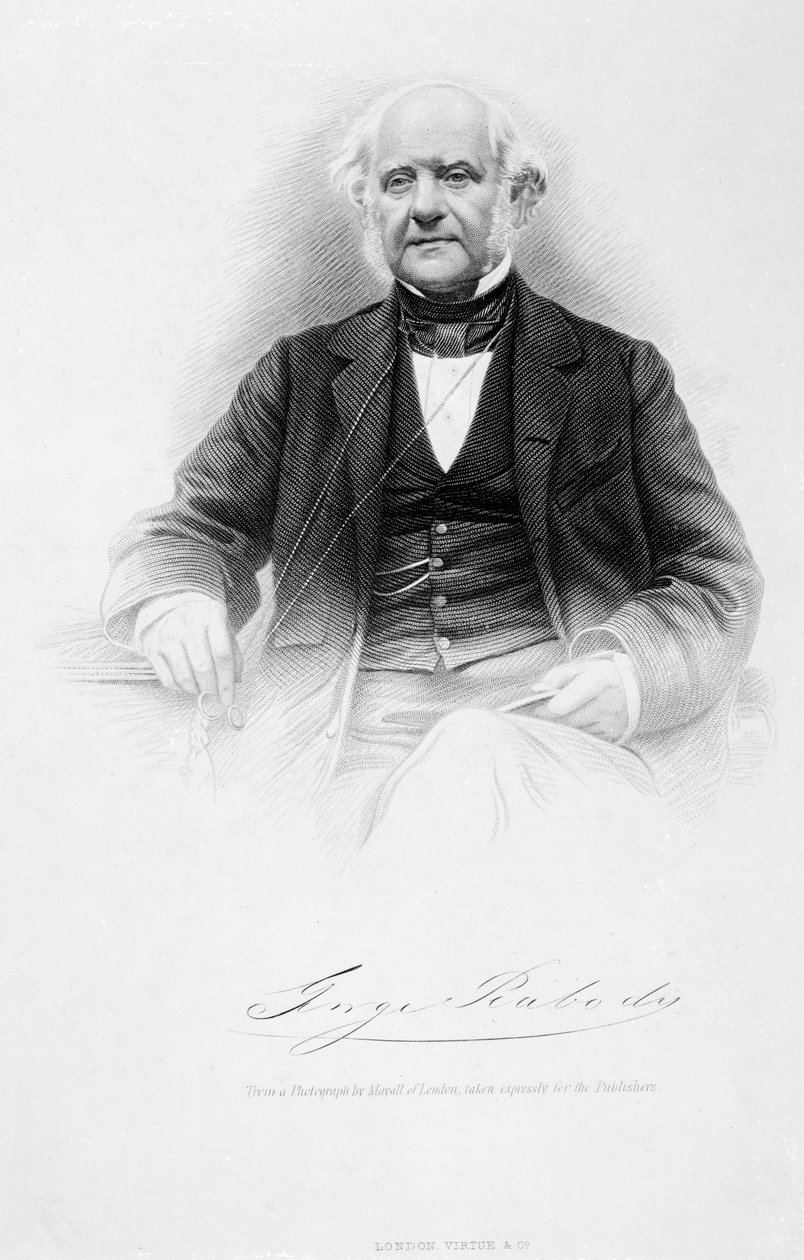 George Peabody, ca. 1850