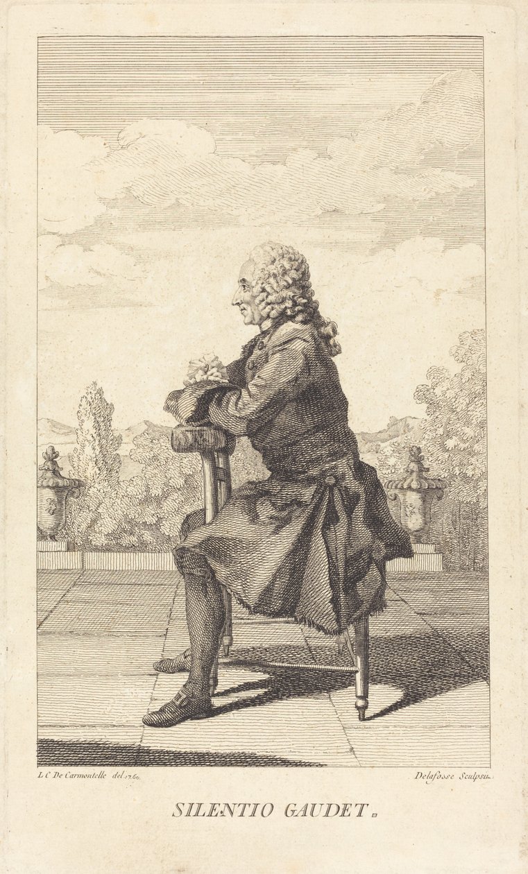 Jean-Baptiste-Francois Durey de Meinières af after Louis de Carrogis Jean Baptiste Delafosse called Carmontelle