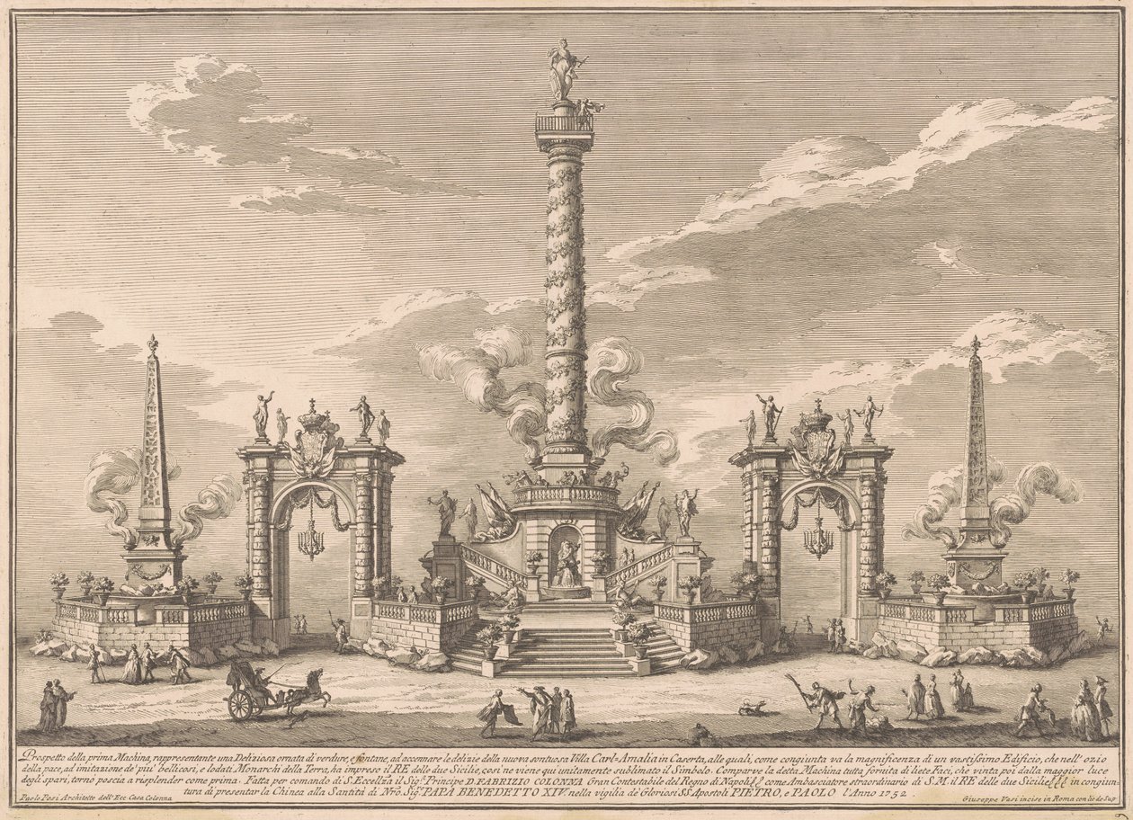 Prima Macchina for Kina fra 1752: En "Deliziosa" med henvisning til Villa Carl
