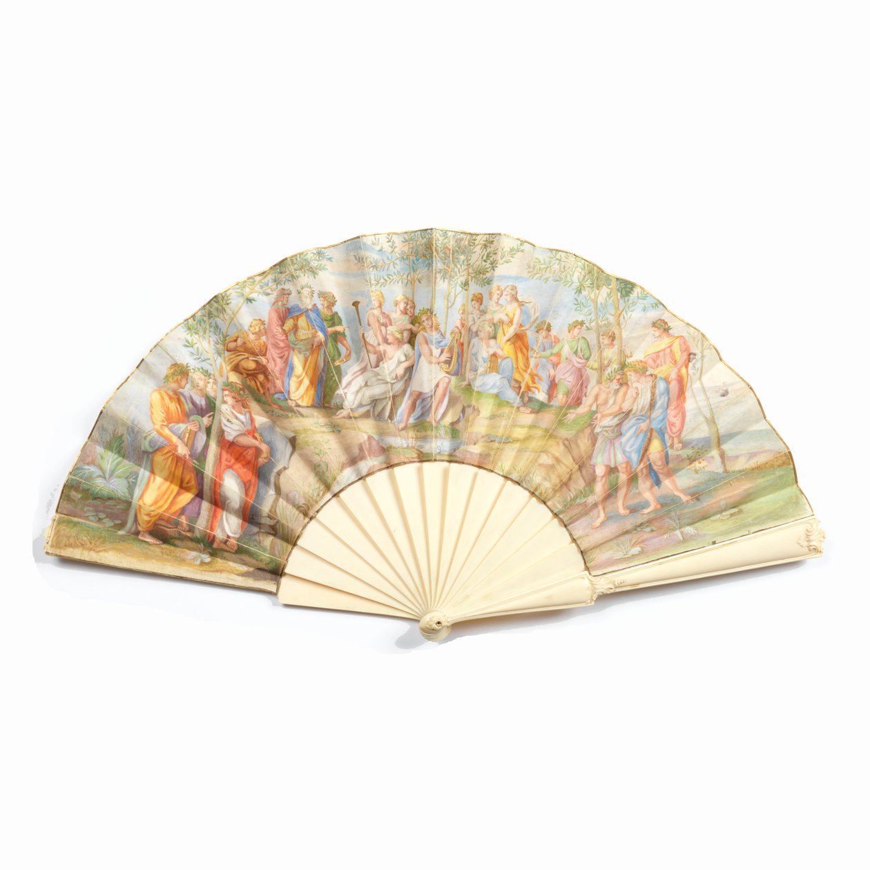 Plisseret ventilator af after Raphael