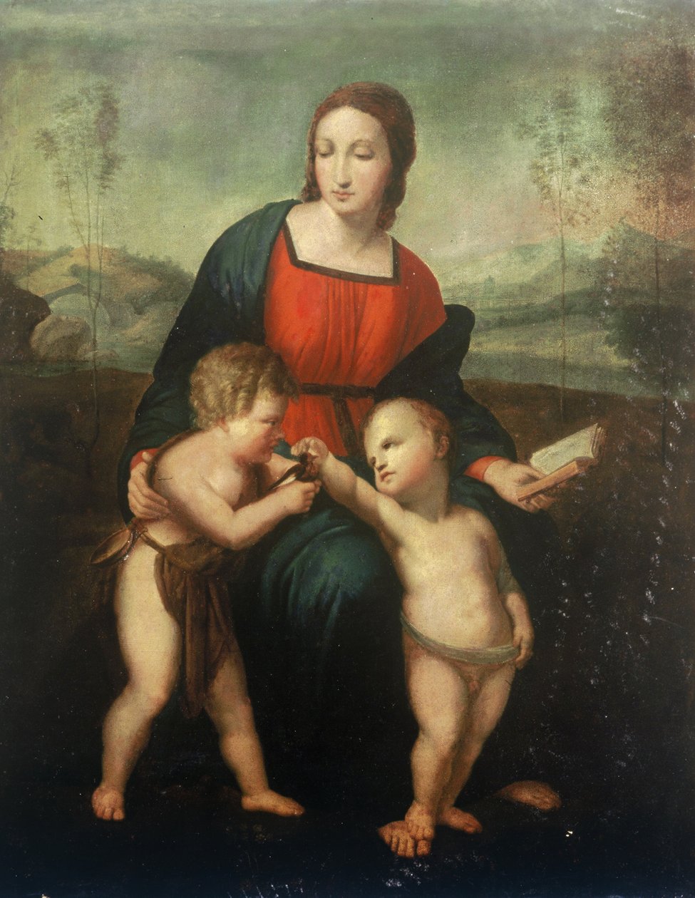 Madonna del Cardellino af after Raphael