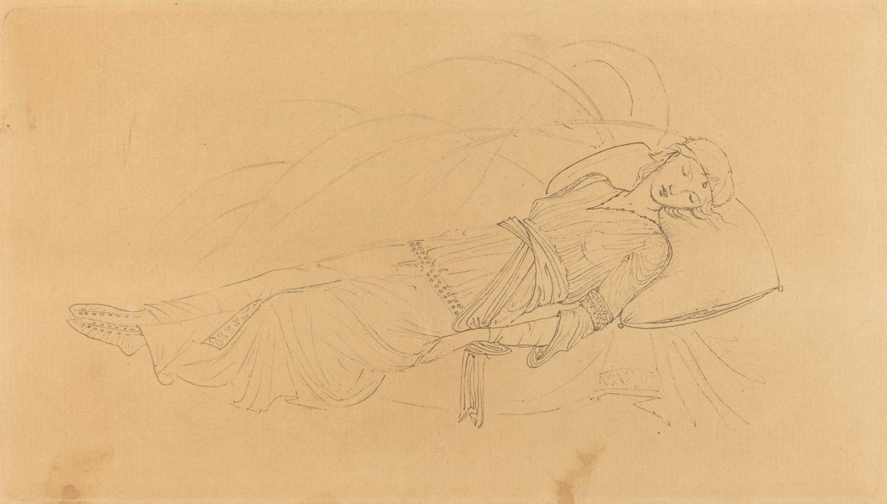 Tornerose af after Sir Edward Coley Burne Jones
