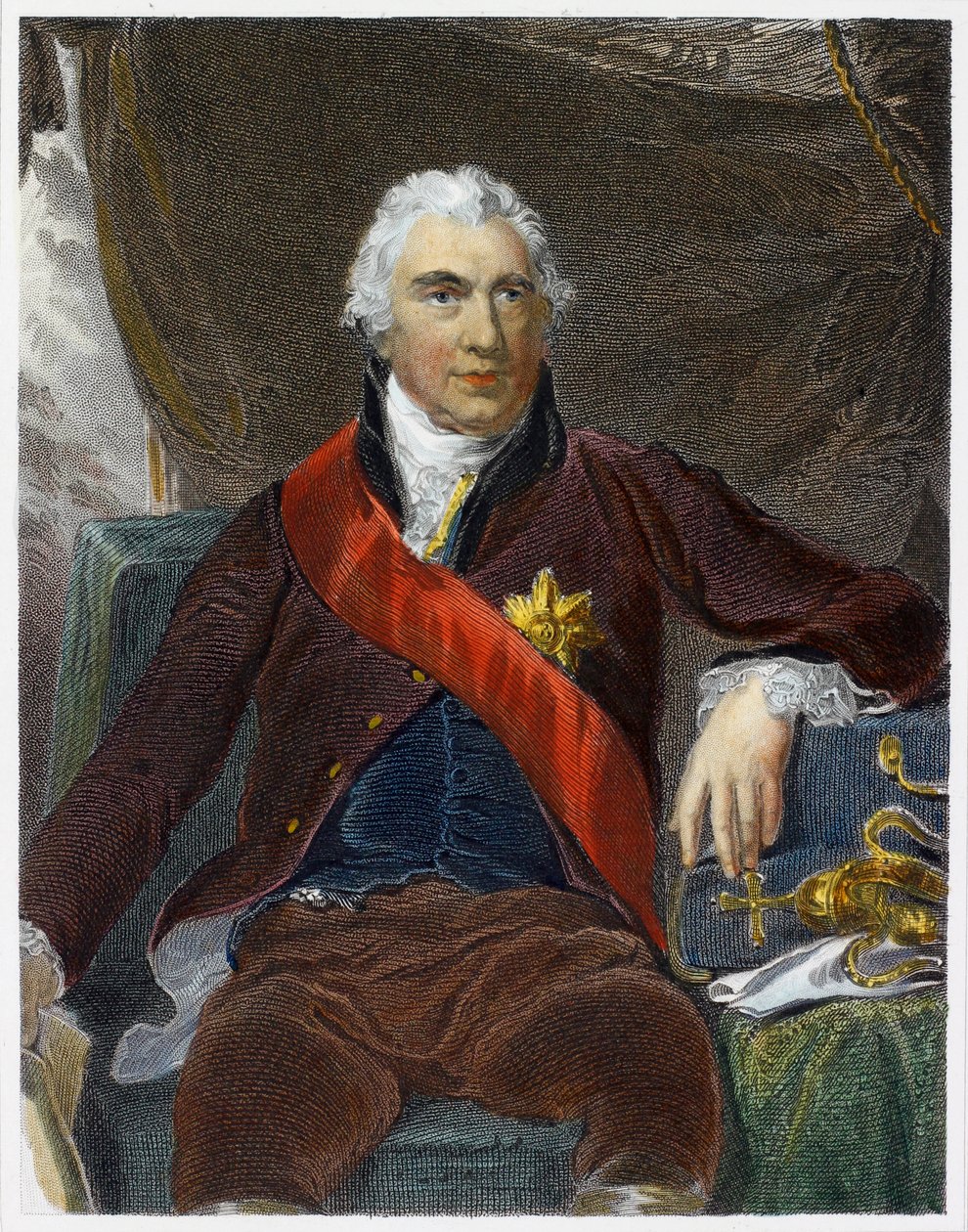 Sir Joseph Banks af after Thomas Lawrence