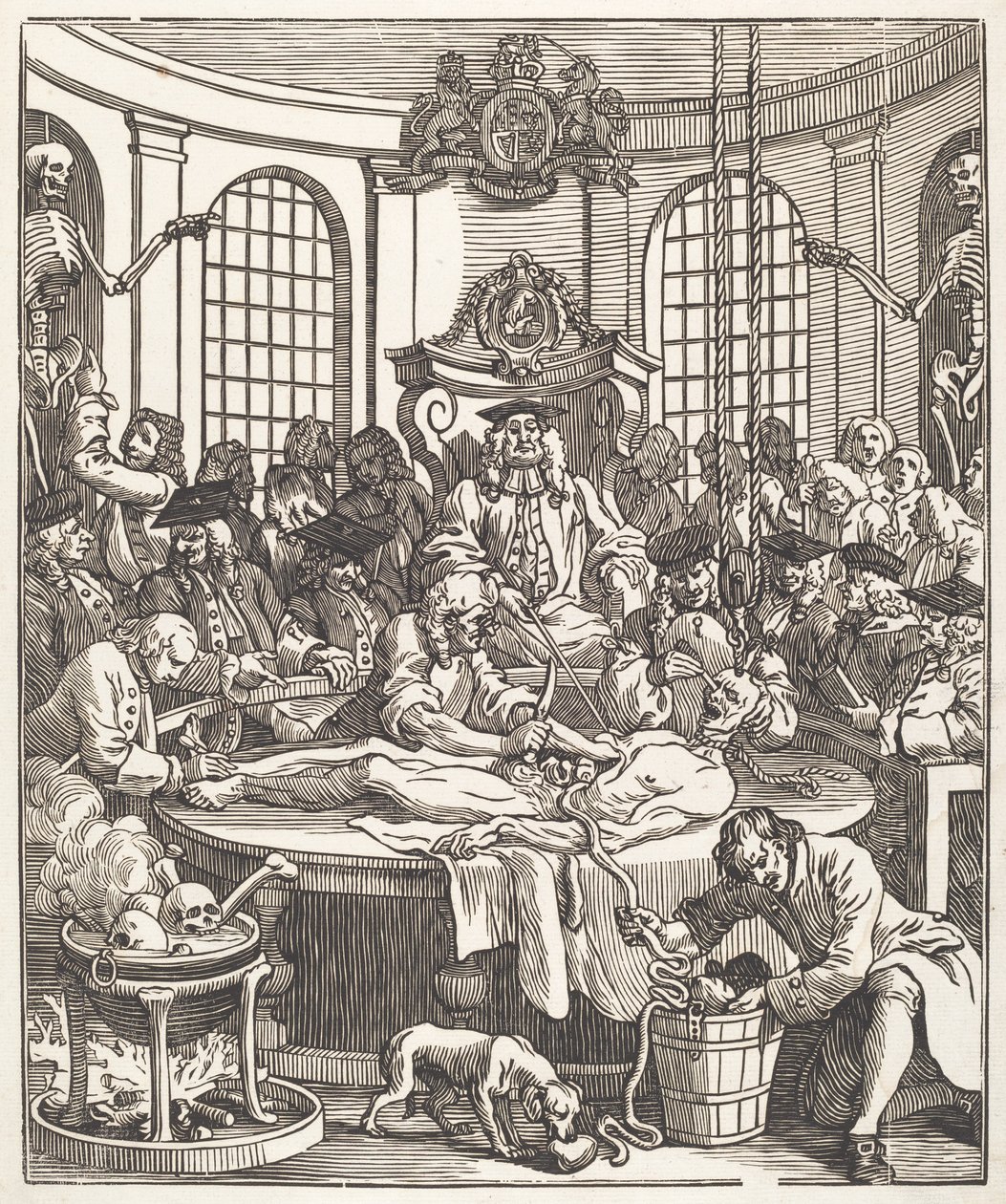 Grusomhedens belønning af after William Hogarth John Bell