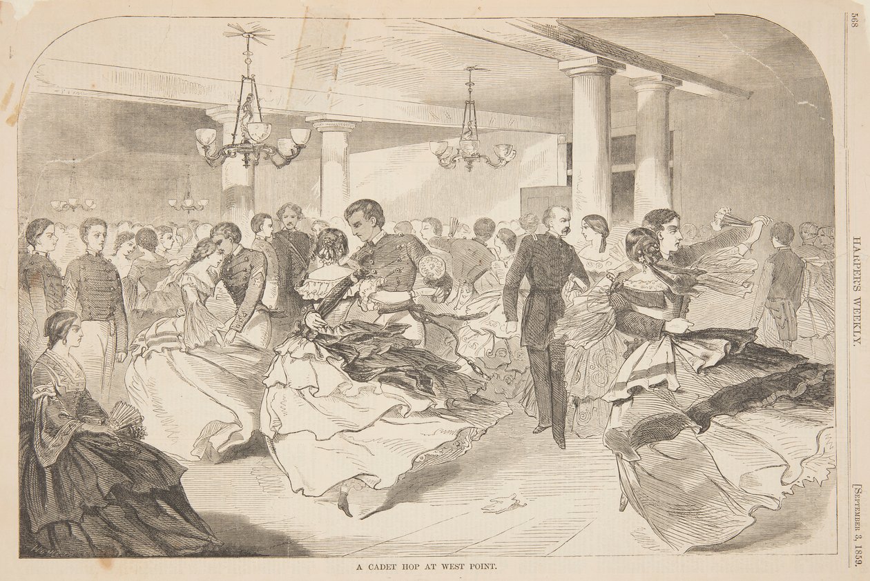 Et kadethop ved West Point af after Winslow Homer