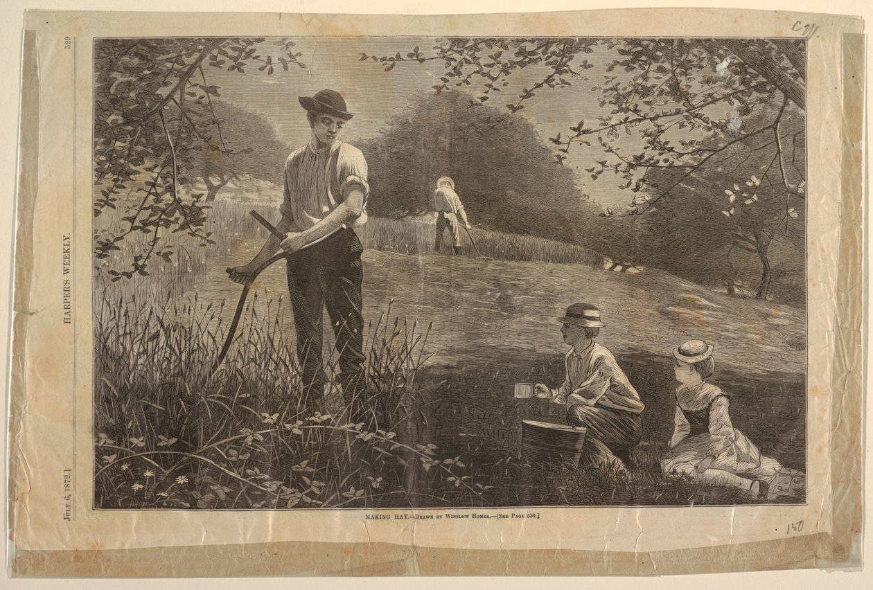 Gør hø af after Winslow Homer
