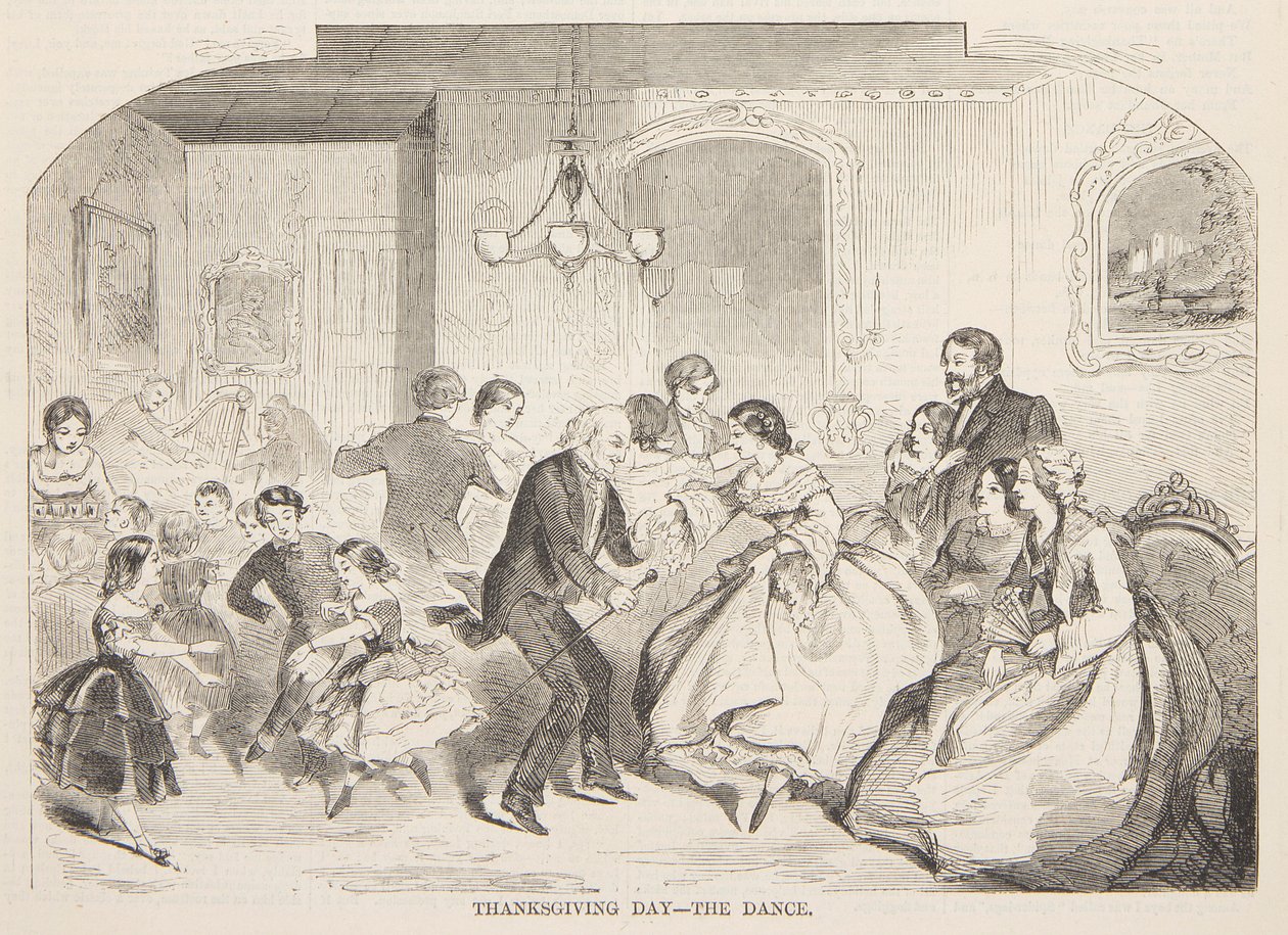 Thanksgiving Day – Dansen af Winslow Homer