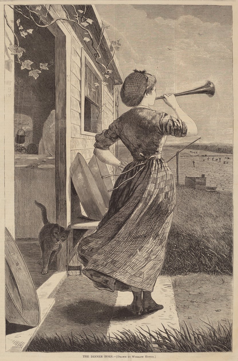 Middagshornet af after Winslow Homer