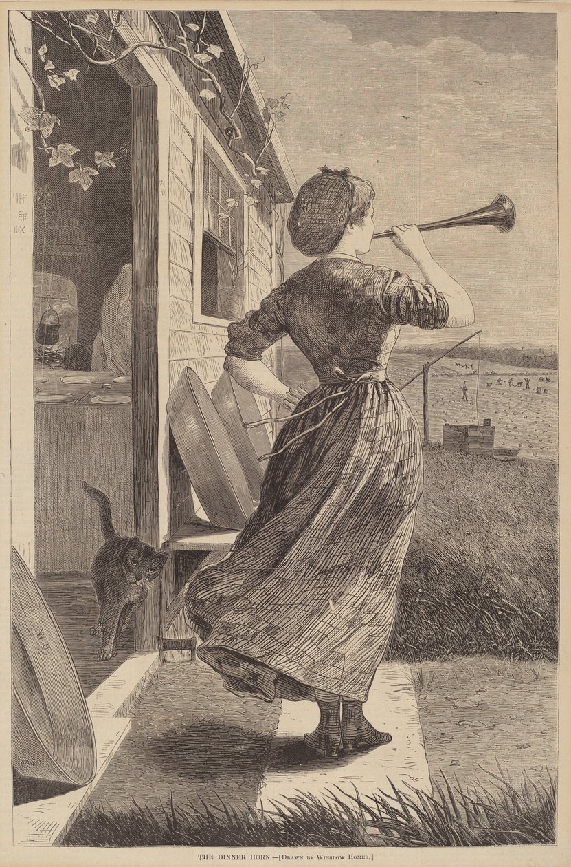 Middagshornet af Winslow Homer