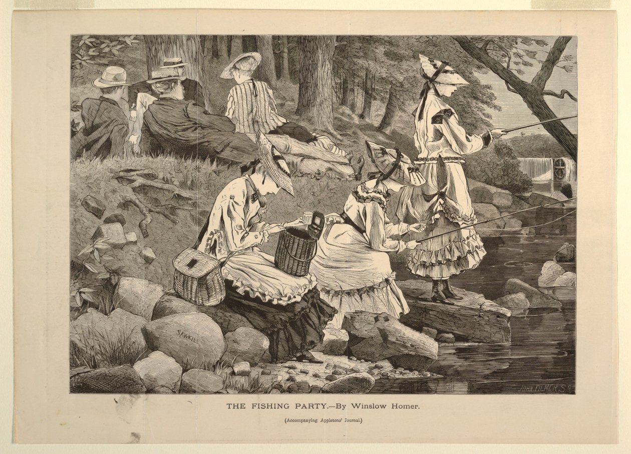 The Fishing Party, fra Appletons