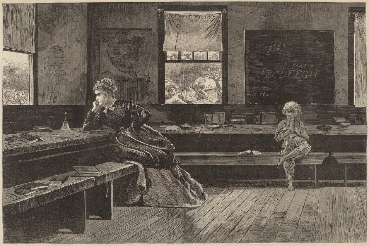 Middagsferien af after Winslow Homer