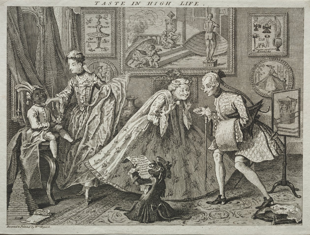 Smag på High Life af after a design by William Hogarth