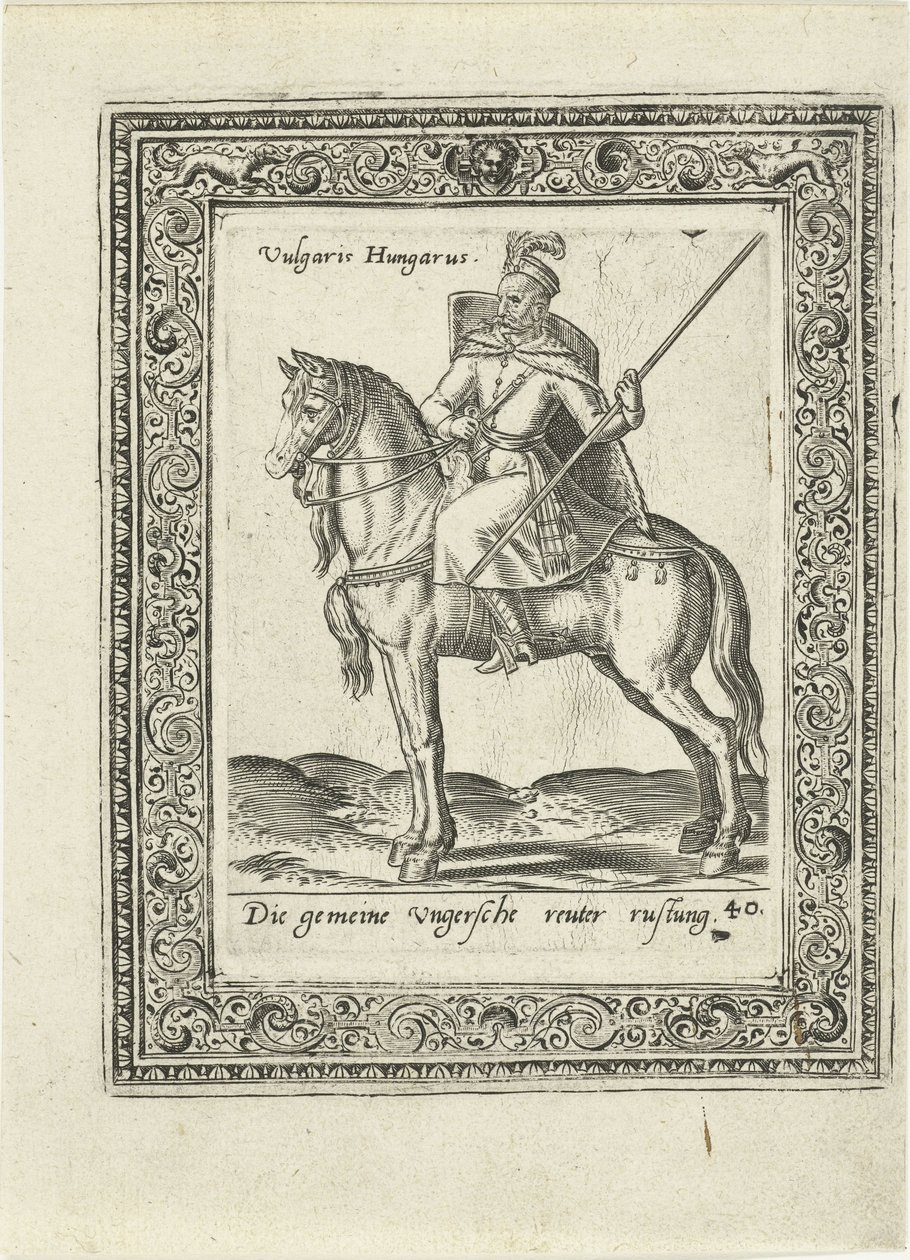 ungarsk rytter af anonymous (possibly)