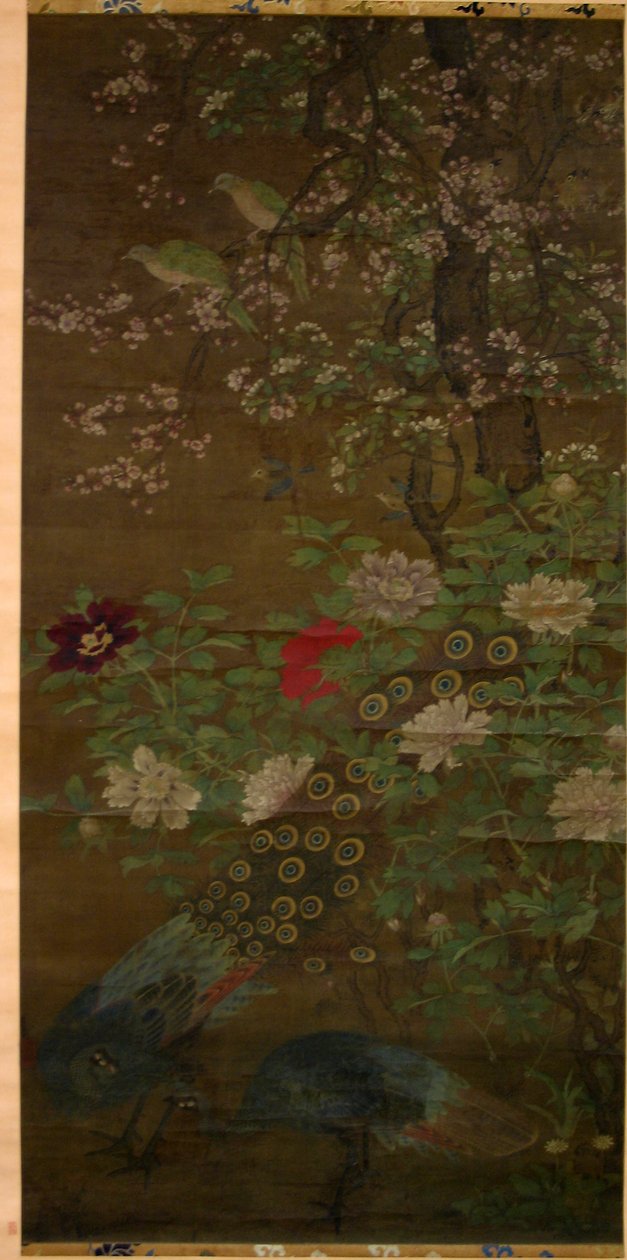 Fugle og blomster af anonymous 