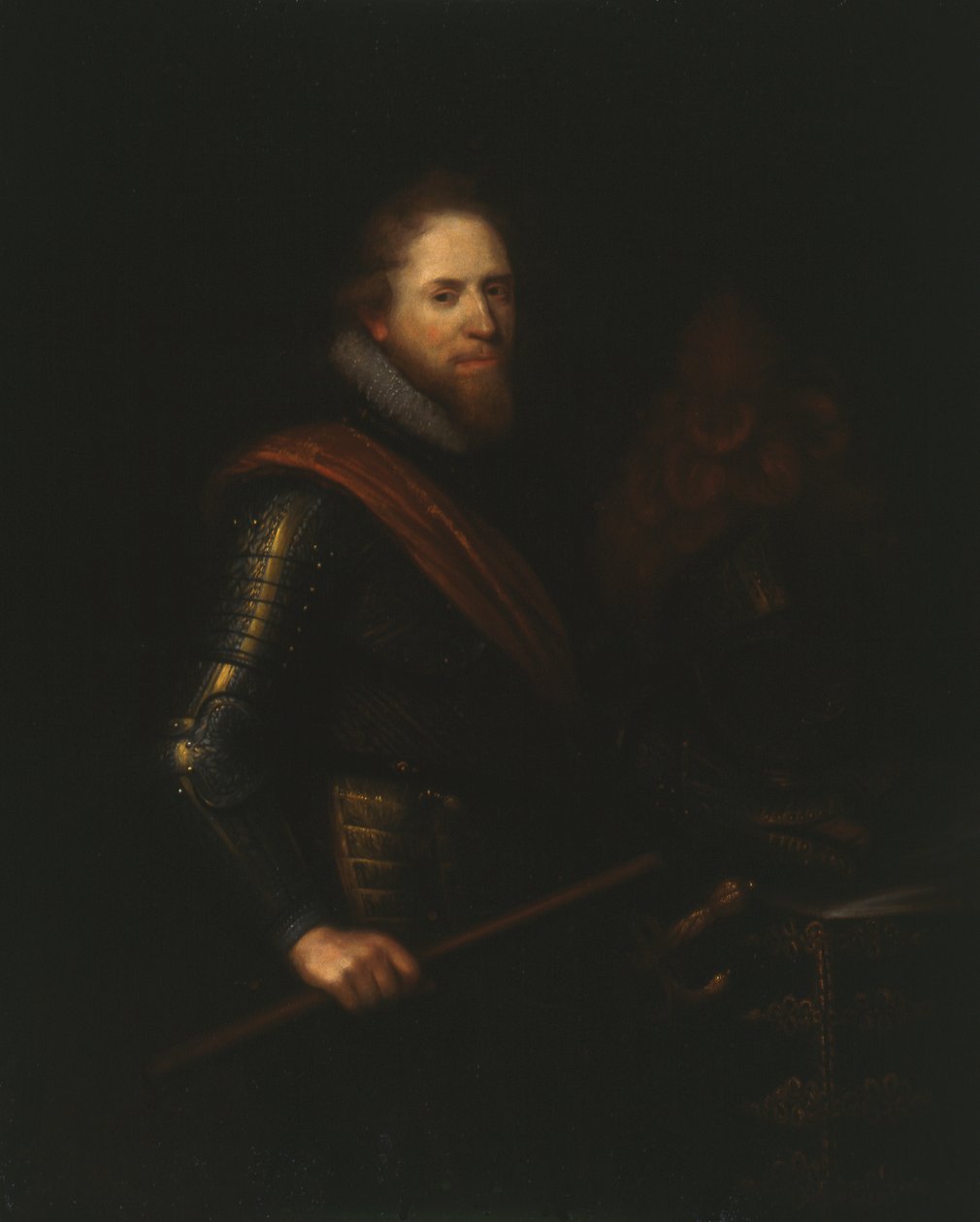 Hollandsk: Maurice (1567-1625), prins af Oranien Portræt af Maurice af Oranien-Nassau (1567-1625) af anonymous 
