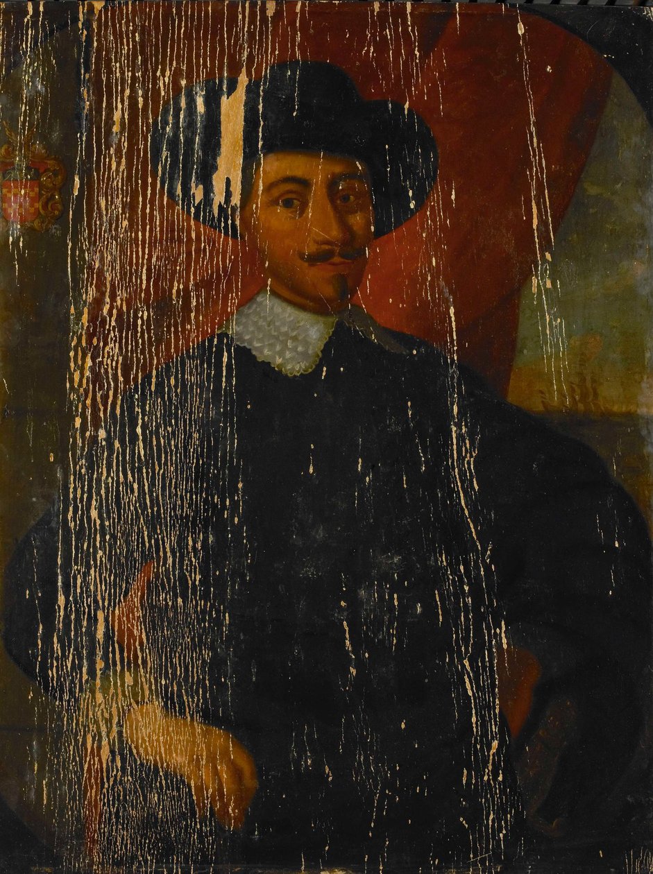 Portræt af Antonio van Diemen, generalguvernør i Hollandsk Ostindien af anonymous 