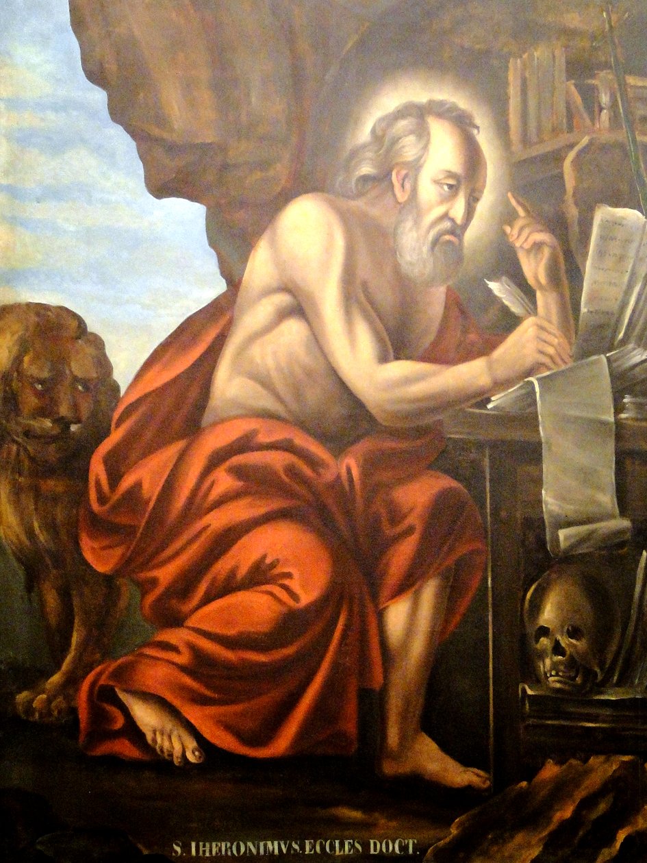 Sankt Jerome af Jesuino do Monte Carmelo