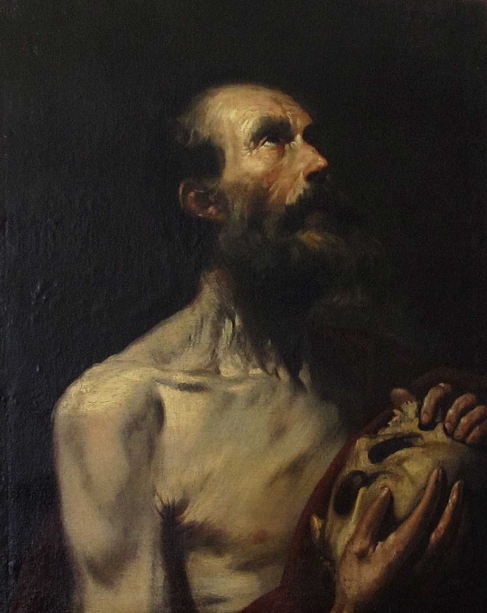 Sankt Jerome i Penitence af Jusepe de Ribera
