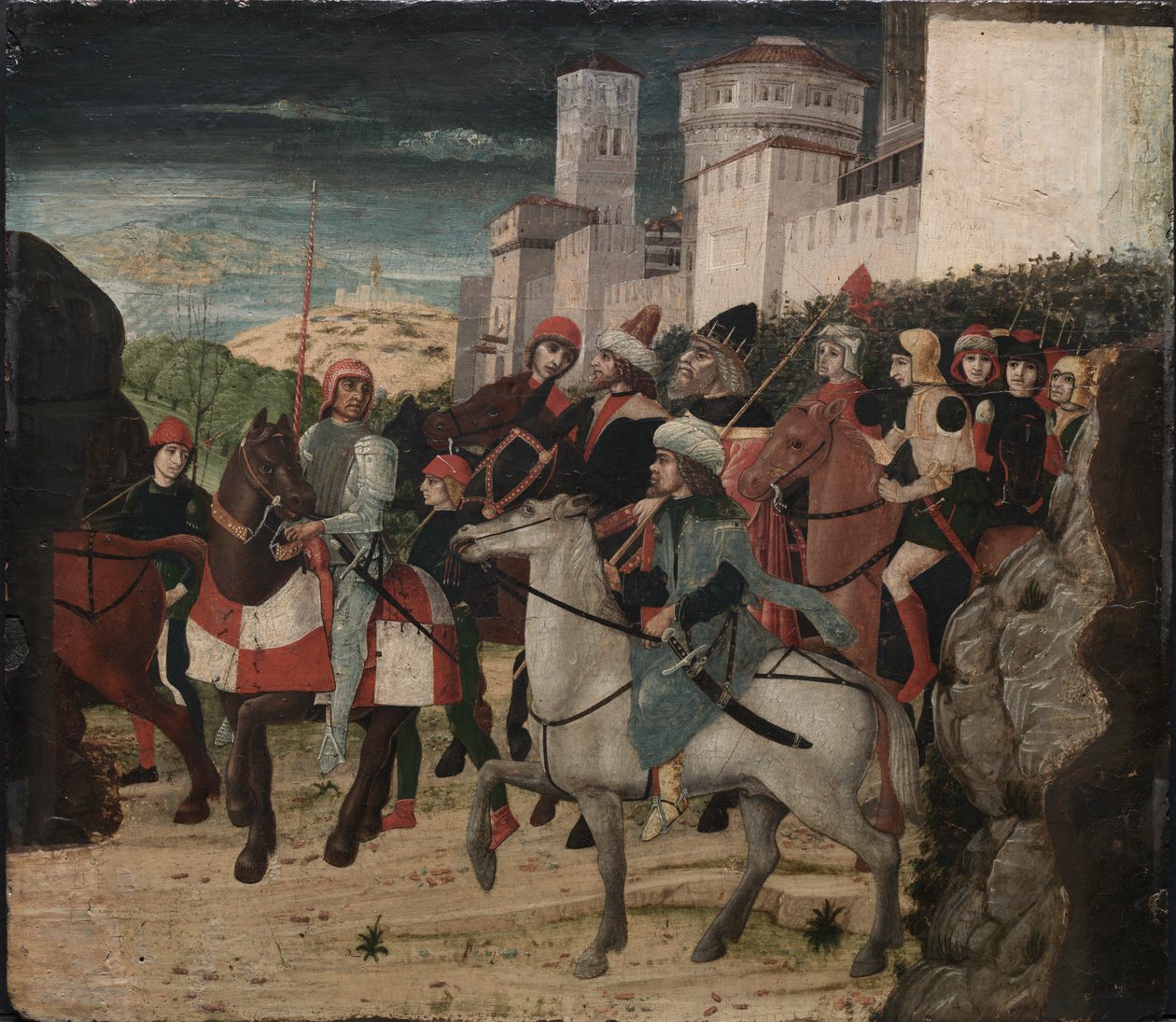 Magiernes procession af attributed to Bernardo Parentino