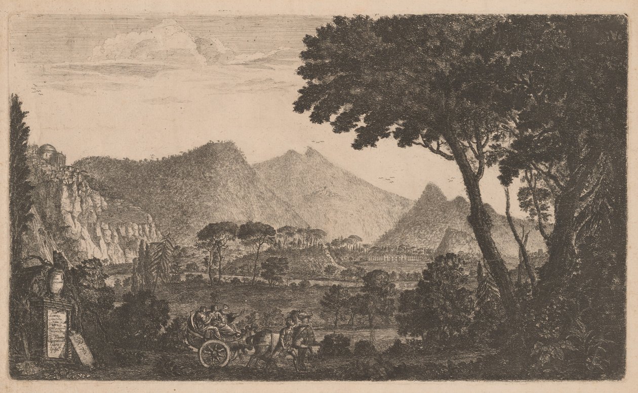 Horaces Sabine Villa af attributed to Peter Stephens