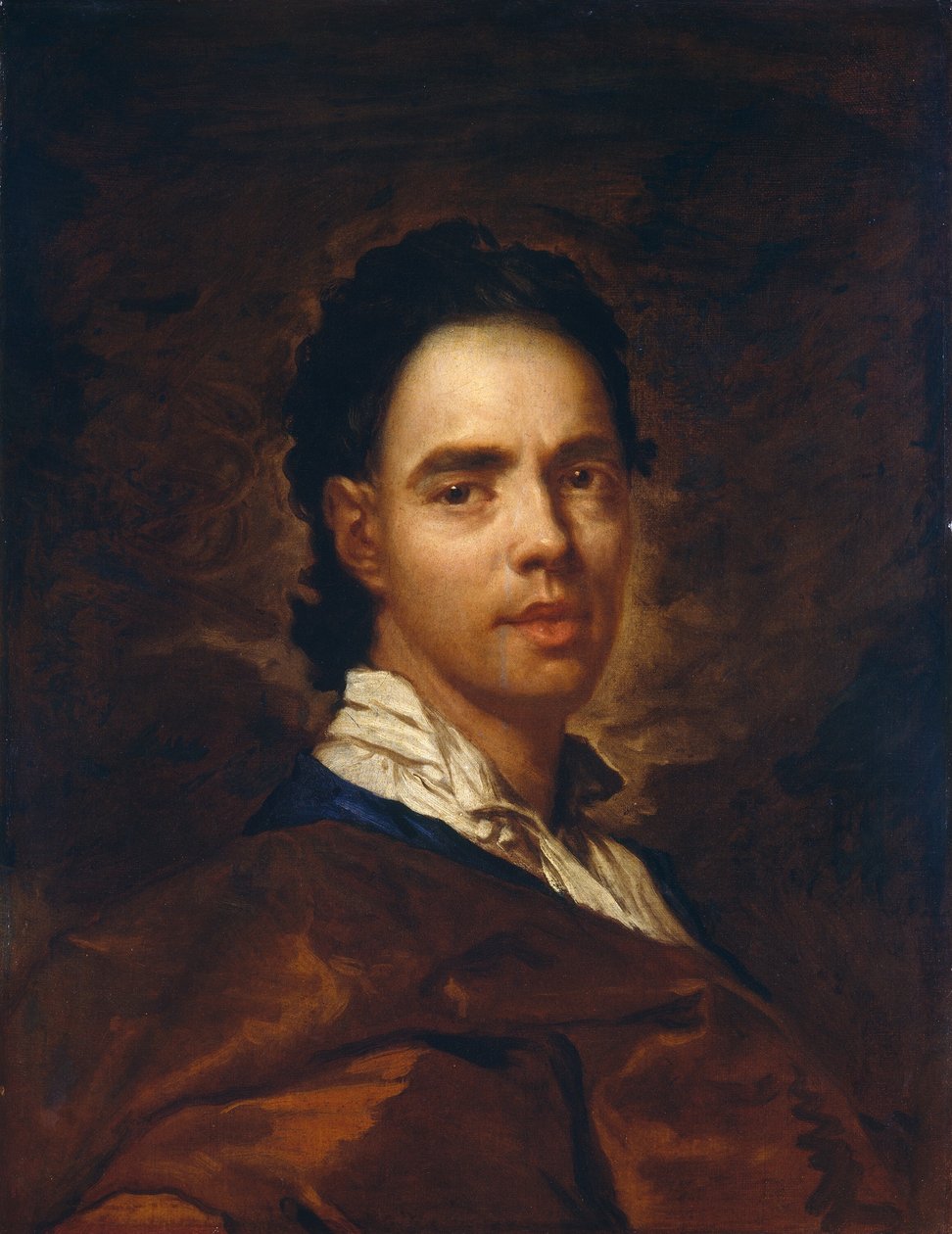 Portræt af en ung mand af called Fra Vittore or Fra Galgario Giuseppe Ghislandi