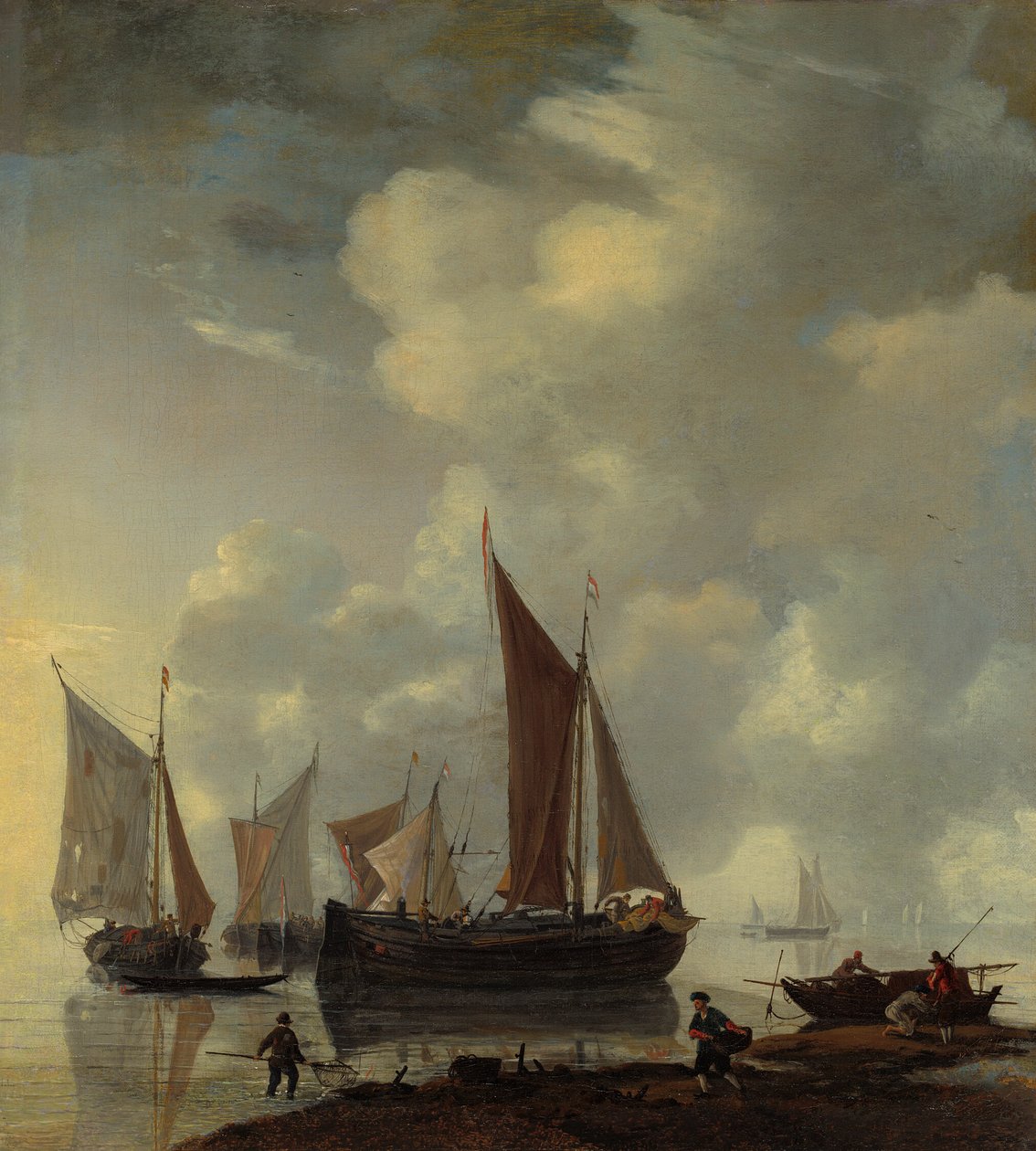 Kystens scene af called Zeeman Reinier Nooms