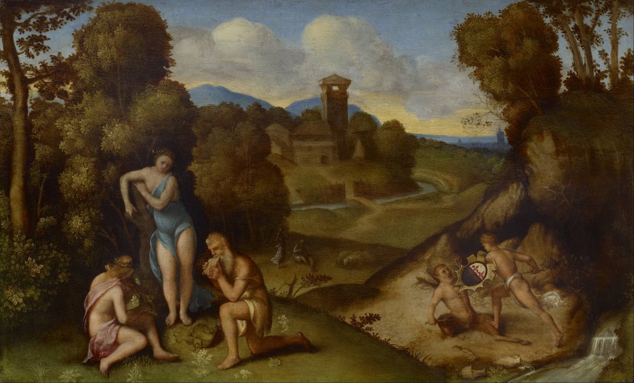 Allegori af circle of Giorgione