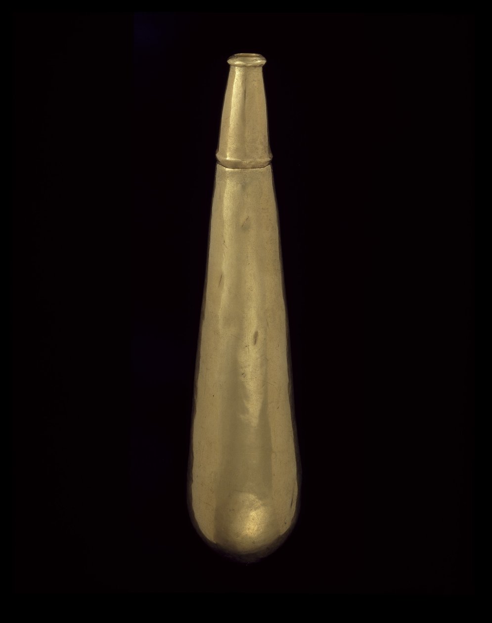 Tåreformet kokakolbe, 200-1600 e.Kr. (guld) af civilization Quimbaya