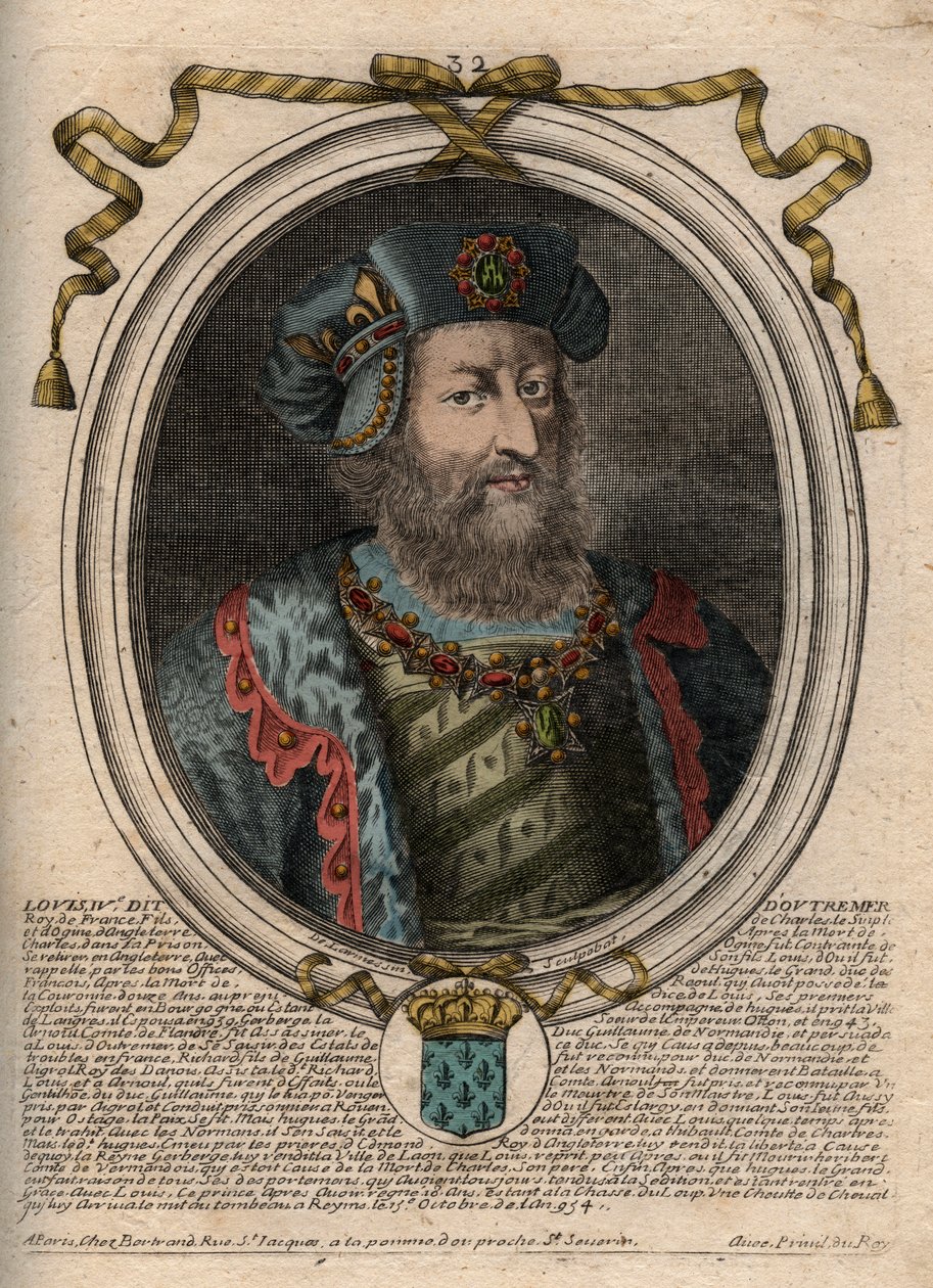 Portræt af Louis IV d