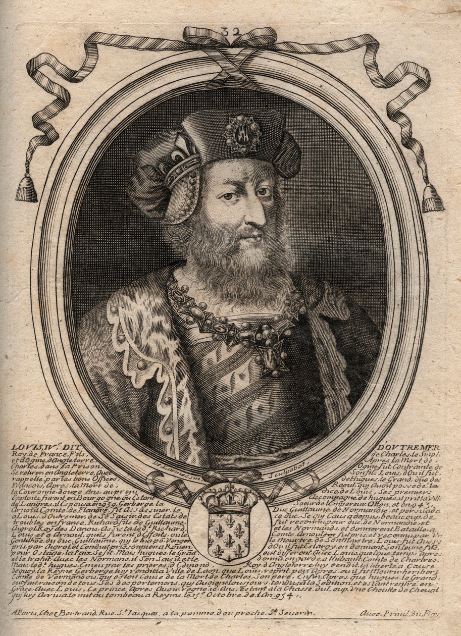 Portræt af Louis IV d