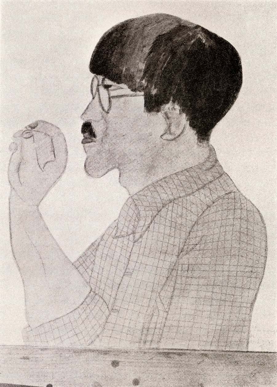 Leonard Tsuguharu Foujita (litografi) af de Montparnasse (1901 53) Kiki