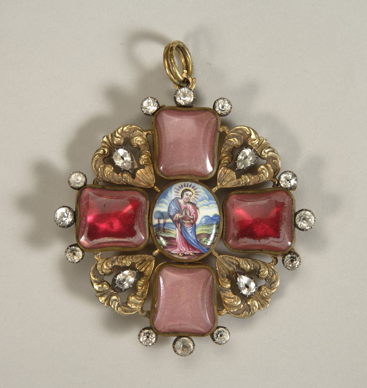 Badge af Saint Anna Order med diamanter, slutningen af 1700-tallet. af decorations and medals Orders