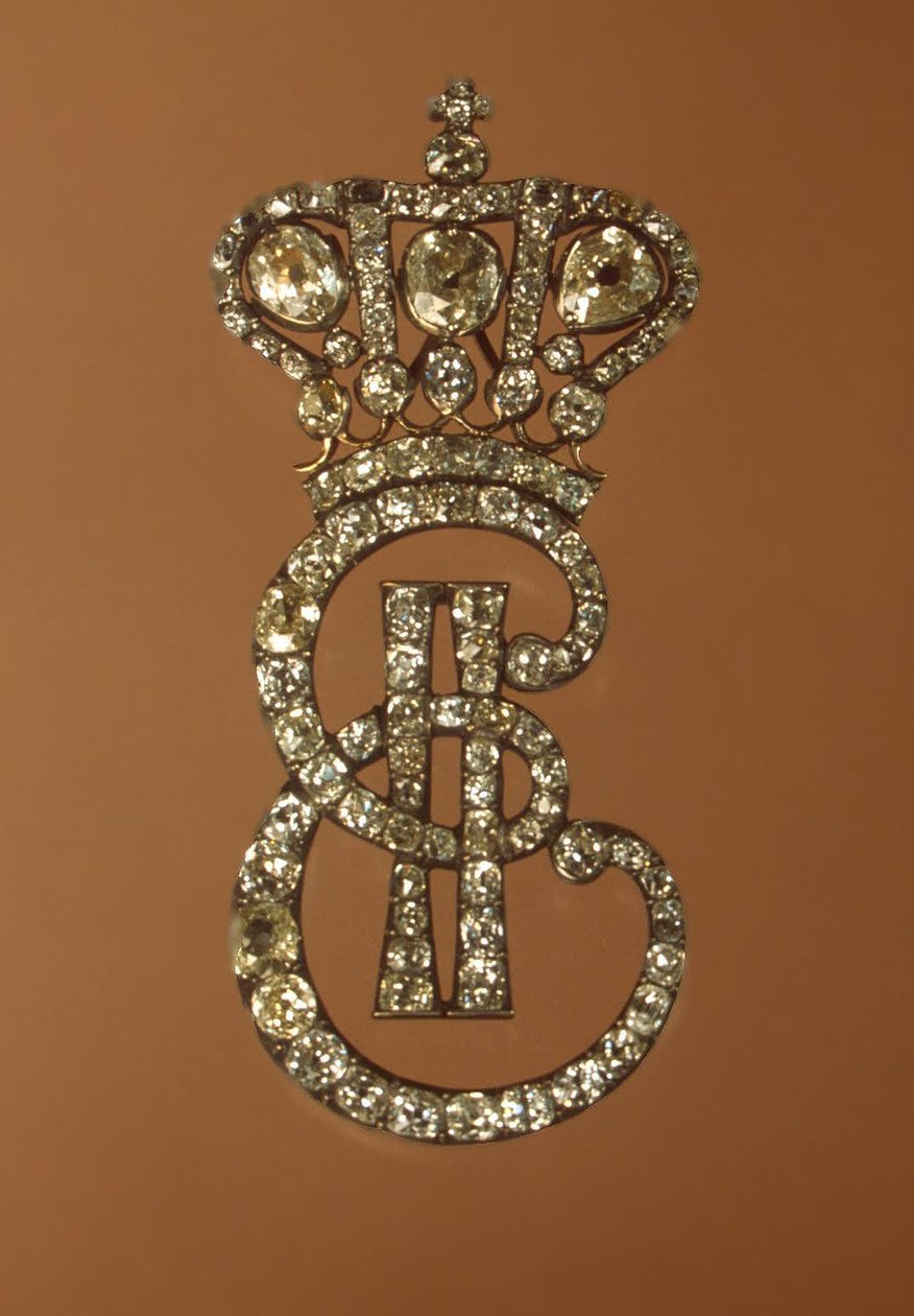 Catherine IIs monogram for ærespiger, mellem 1775 og 1780 af decorations and medals Orders