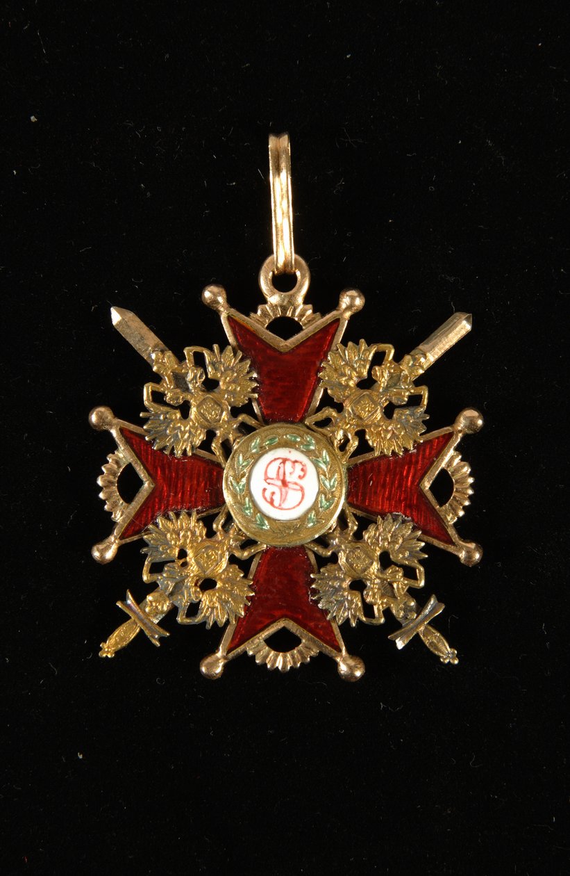 Sankt Stanislaus ordens mærke, tredje klasse af decorations and medals Orders