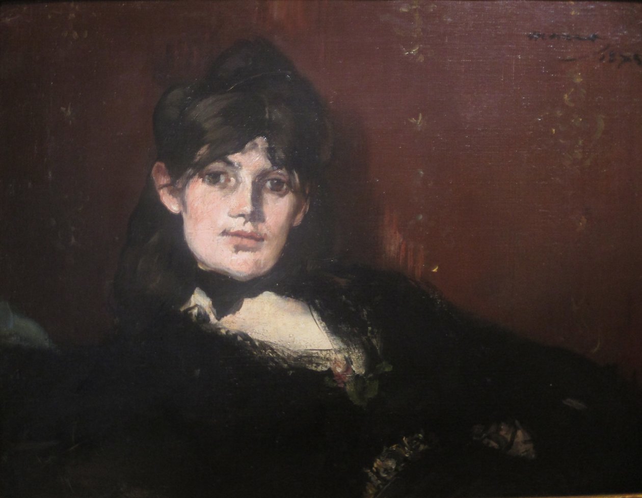 Berthe Morisot af Édouard Manet