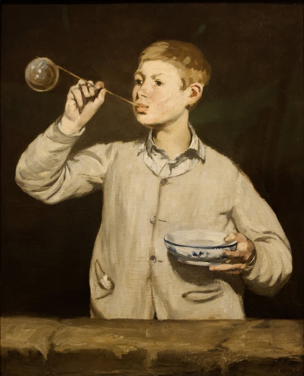 Dreng blæser bobler af Édouard Manet