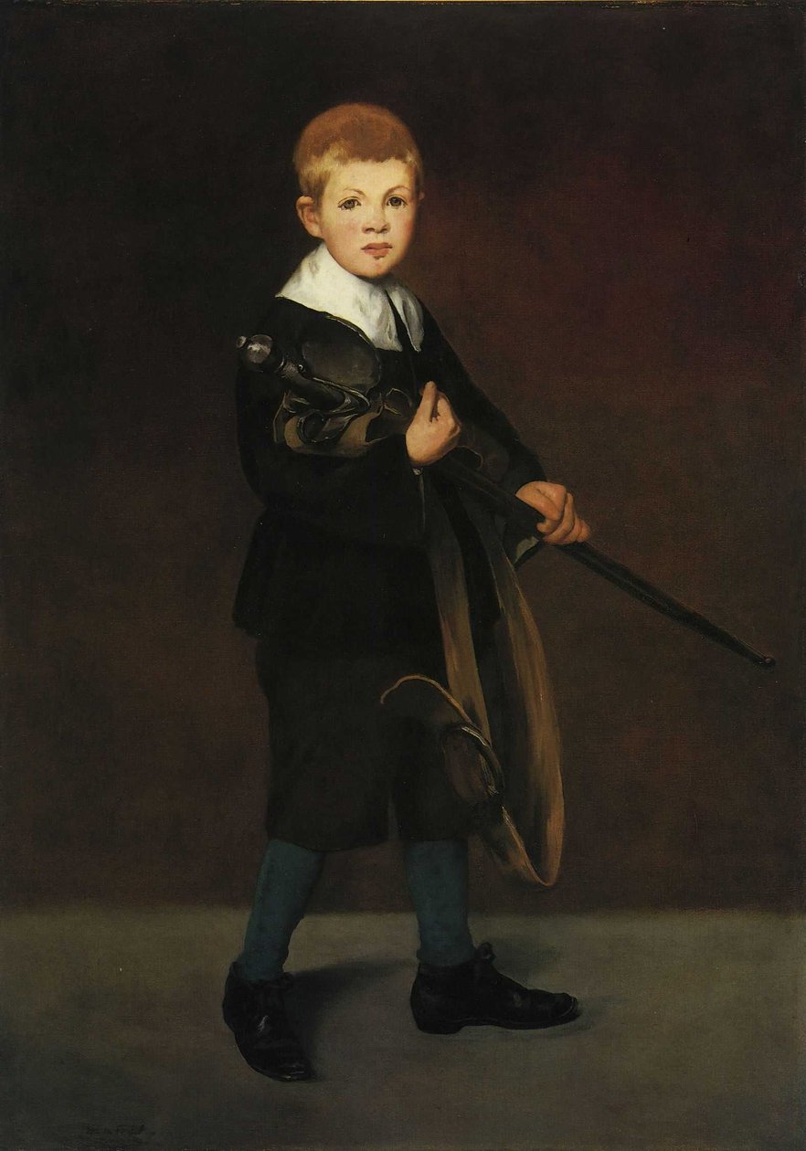 Dreng med et sværd af Édouard Manet